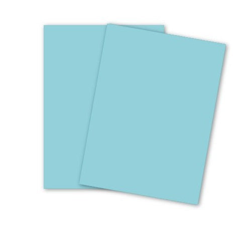 Color Card Stock Blue, 67 lb, 8.5 x 11 Inches, 250 Sheets