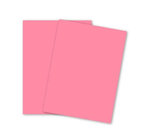 Color Card Stock Cherry, 90 lb, 8.5 x 11 Inches, 250 Sheets
