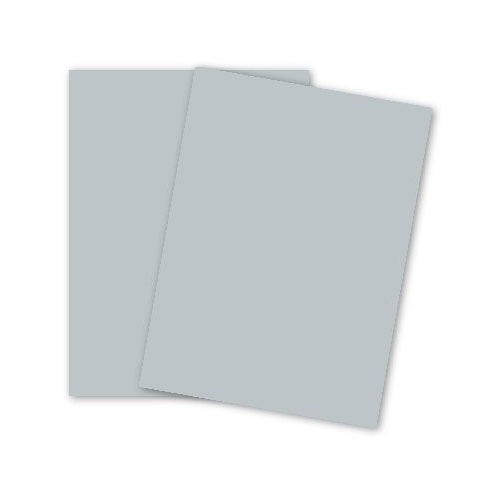Color Card Stock Gray, 67 lb, 8.5 x 11 Inches, 250 Sheets