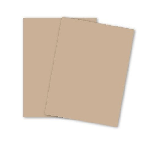 Color Card Stock, Tag, Tan, 67 lb, 8.5 x 11 Inches, 250 Sheets