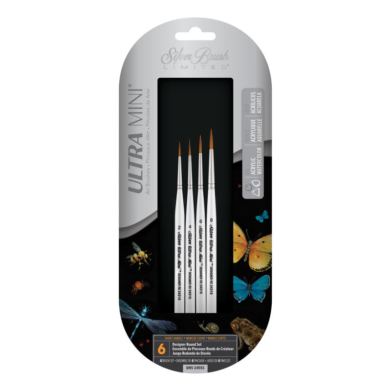 Ultra Mini&reg; Ultimate Round, 4 Brushes