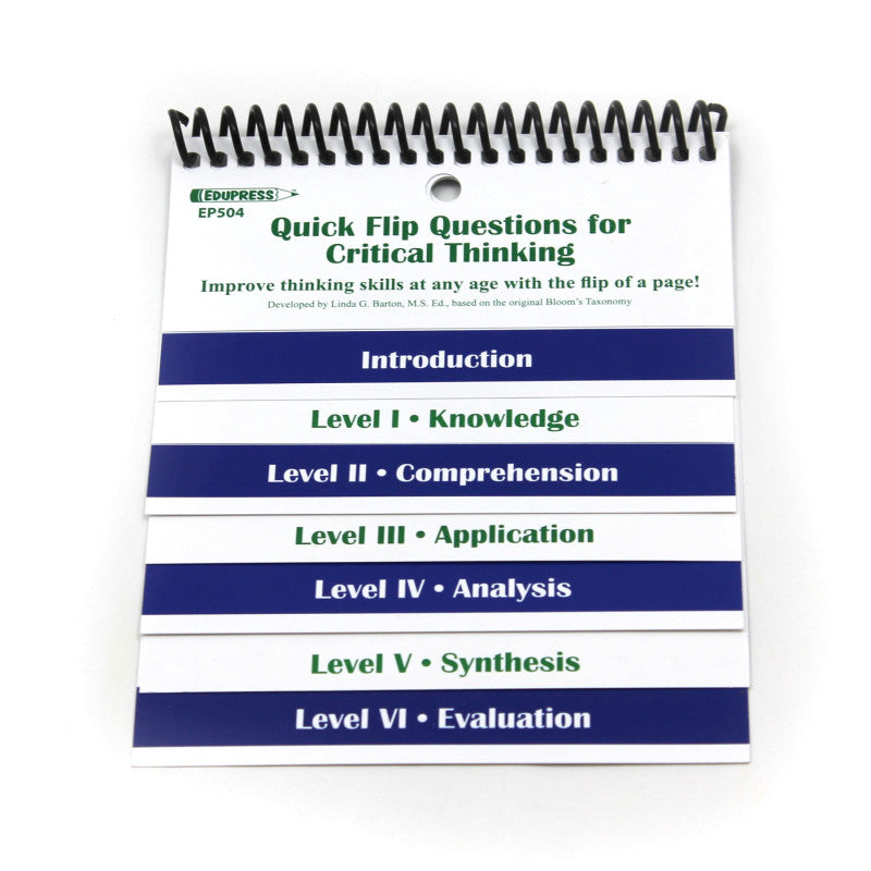 Questions for Critical Thinking Quick Flip Resource&trade;