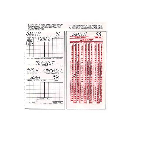 Delaney Cards, 1 5⁄8" x 3 1⁄16"
