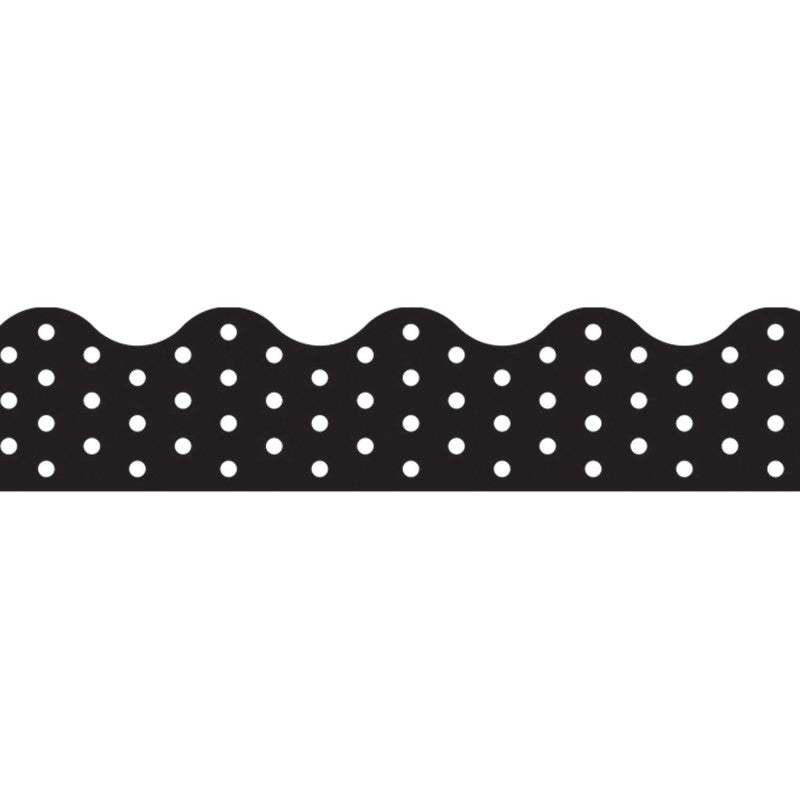 Polka Dots Black Terrific Trimmers&reg;, 39 ft