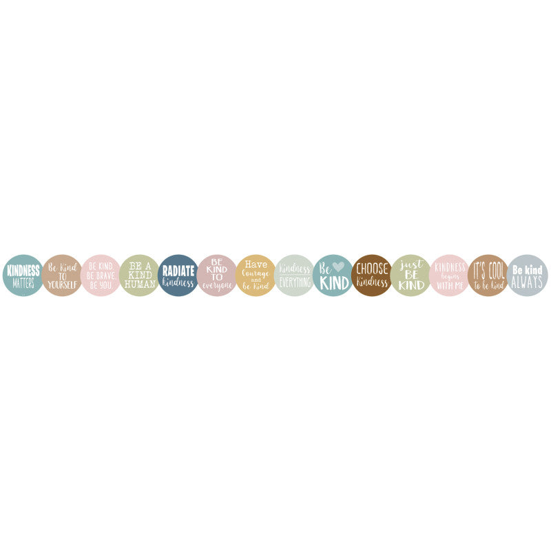 Everyone is Welcome Kindness Border Trim, 35 Feet