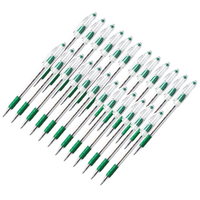R.S.V.P.&reg; Ballpoint Pen, Medium Point, Green, Pack of 24