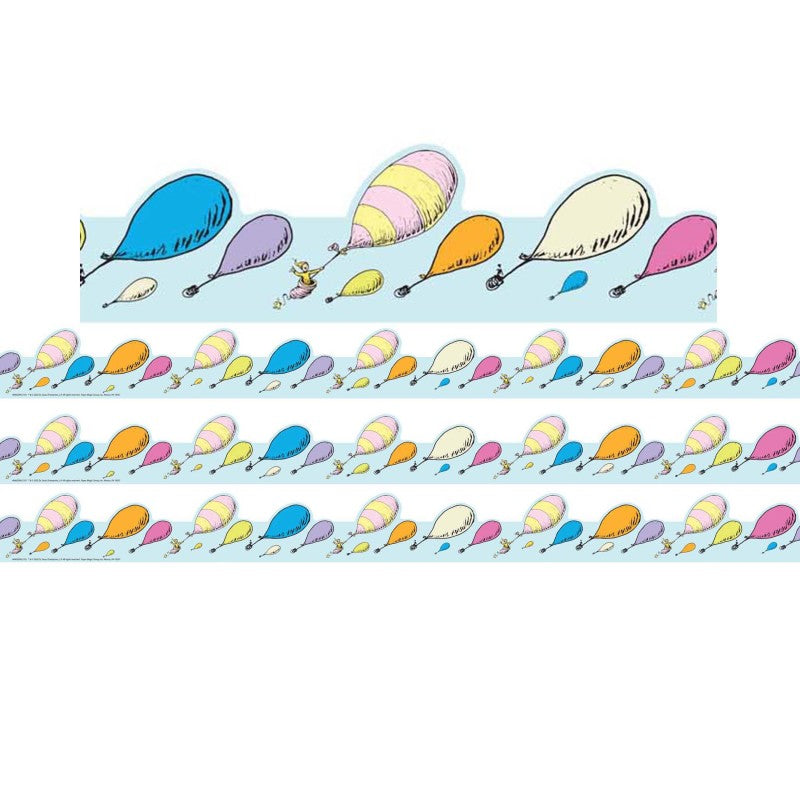 Oh the Places You'll Go Extra-Wide Deco Trim&reg;, 37 Feet Per Pack, 3 Packs