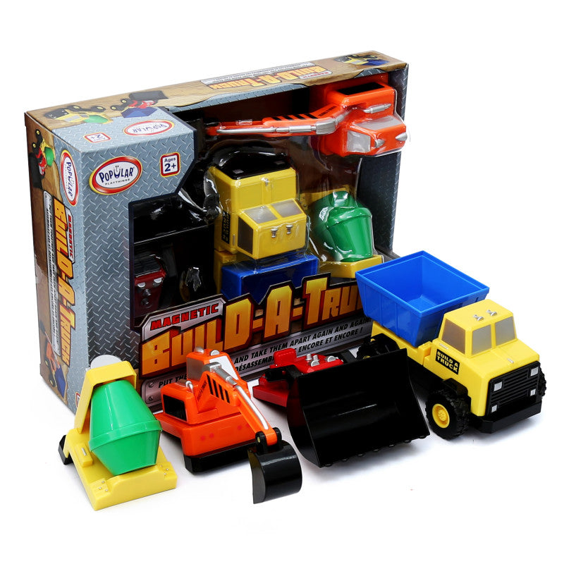 Magnetic Build-a-Truck&trade; Construction