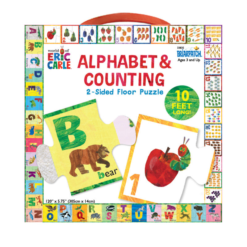 The World of Eric Carle&trade; Alphabet & Counting 2-Sided Floor Puzzle