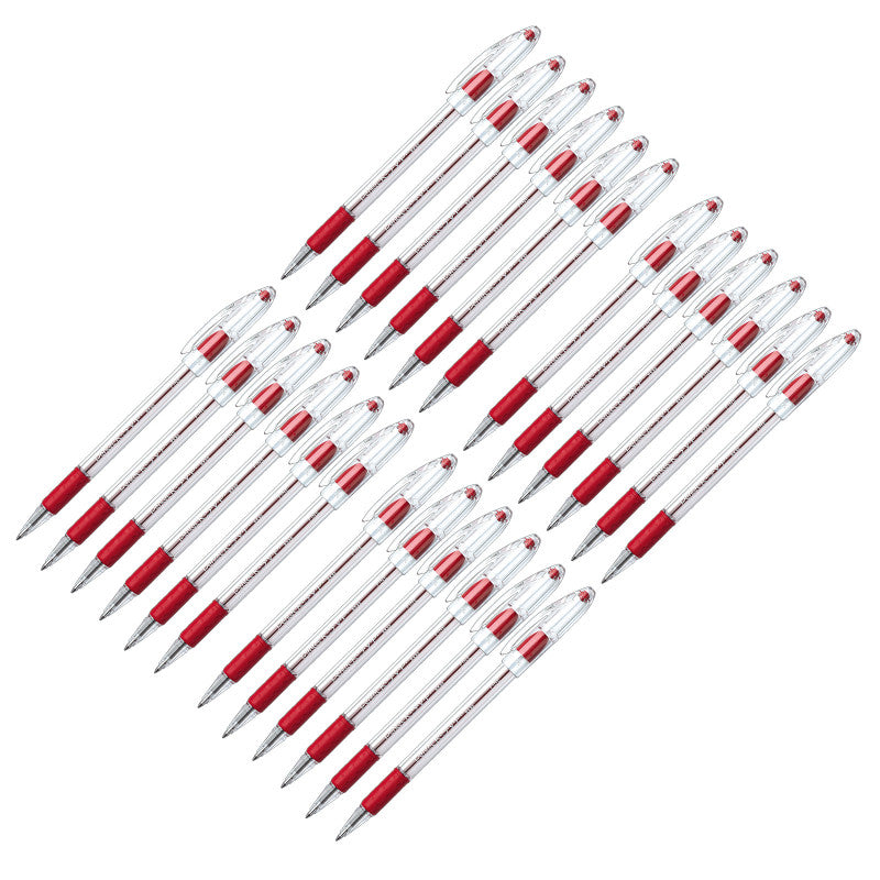 R.S.V.P.&reg; Ballpoint Pen, Fine Point, Red, Pack of 24