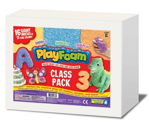 NO-MESS PLAYFOAM®  Educational Insights  Class Pack (EI-1876)