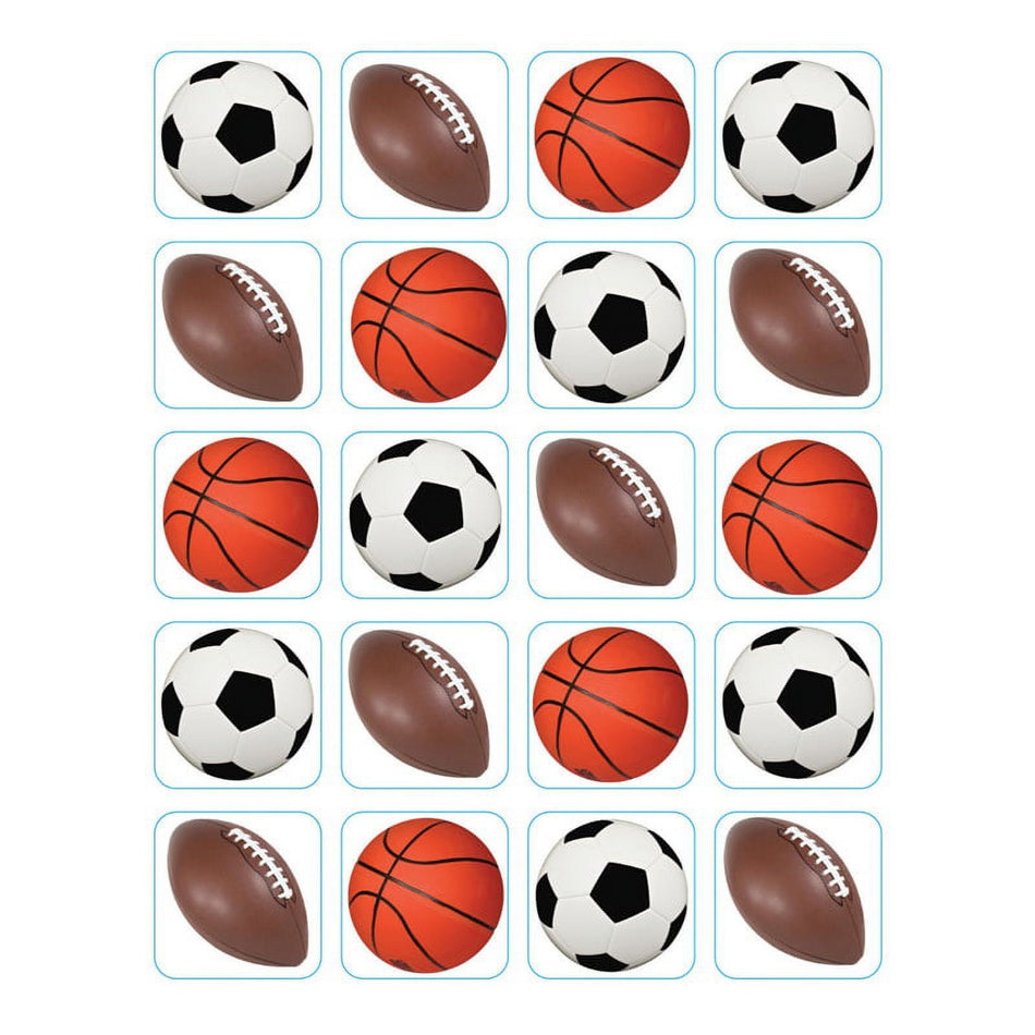 Eureka Mixed Sports Theme Stickers  (EU-655209)