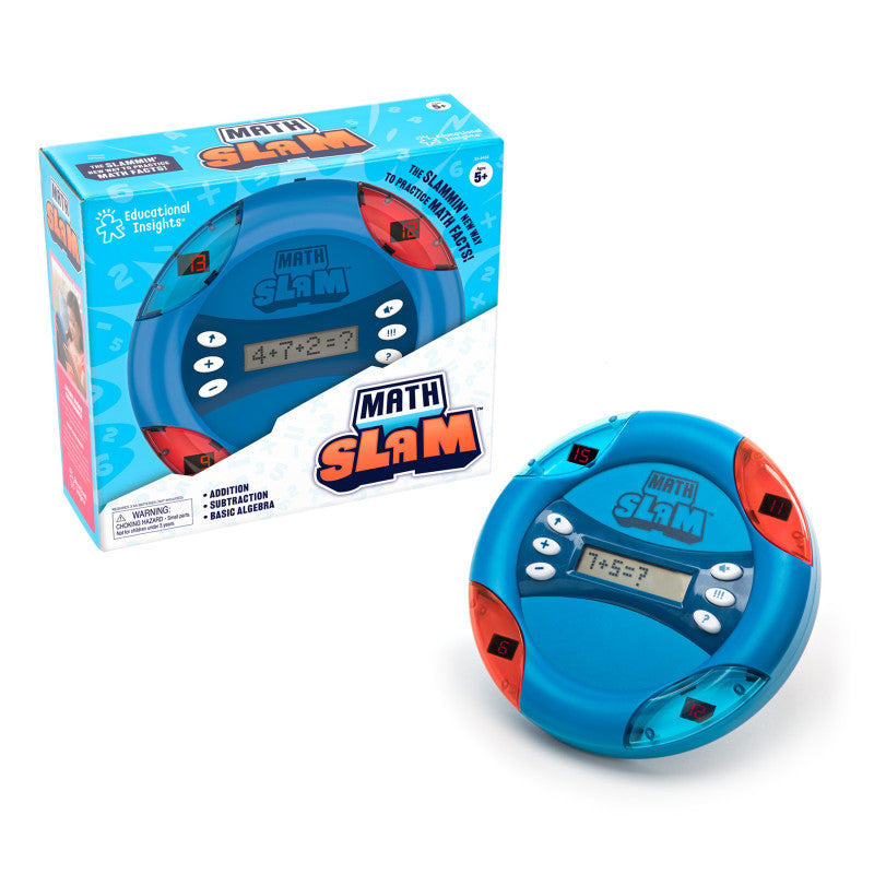 Math Slam&trade; Handheld Electronic Math Game
