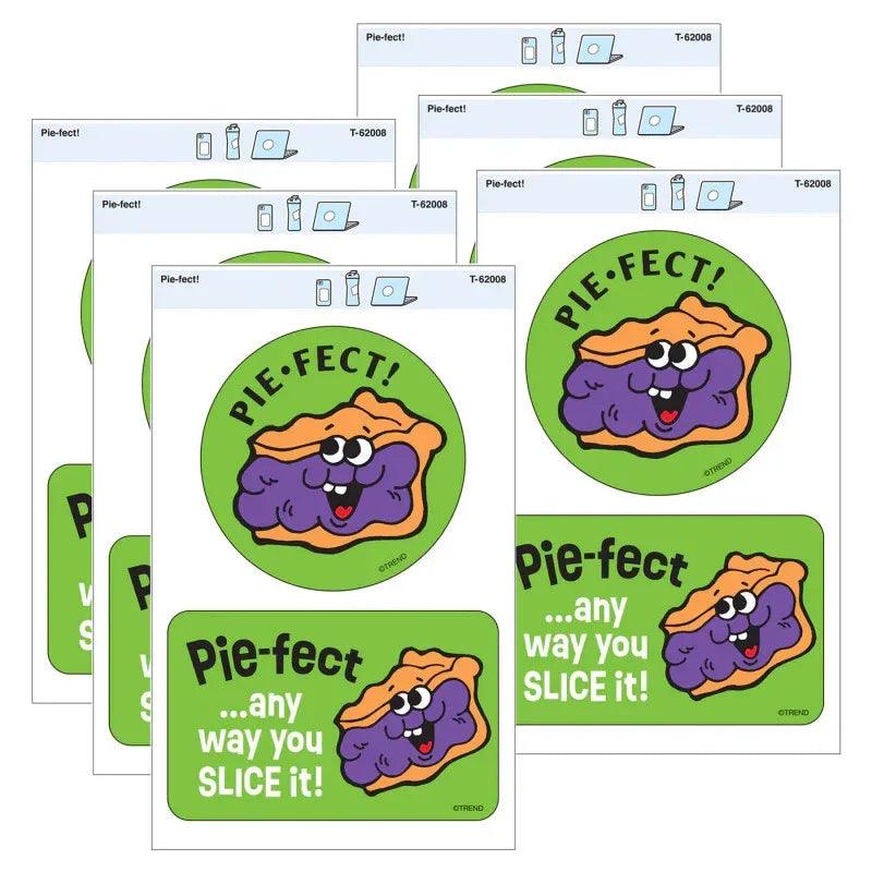 Pie-fect! Vinyl Stickers, 2 Per Pack, 6 Packs – Gramco School Supplies