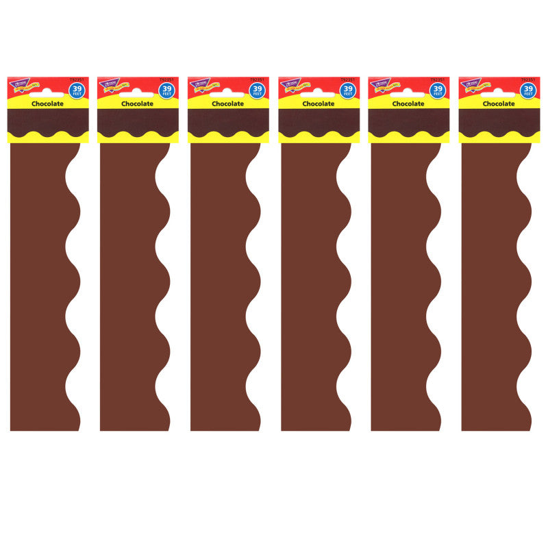Chocolate Terrific Trimmers&reg;, 39 Feet Per Pack, 6 Packs