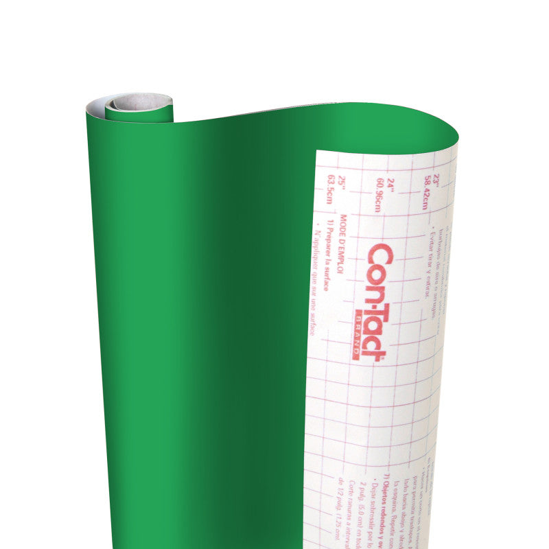 Creative Covering&trade; Adhesive Covering, Green, 18" x 16 ft
