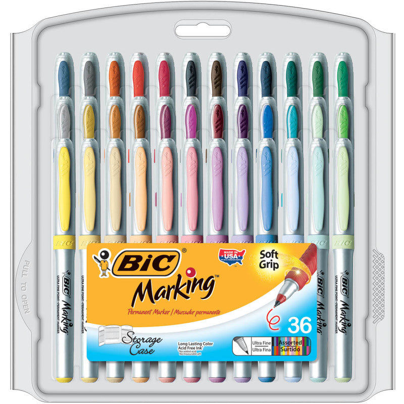 Marking&trade; Permanent Marker Fashion Colors, Fine Point, Pack of 36