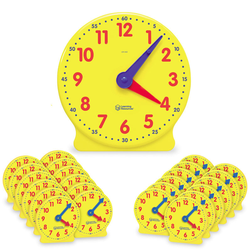 Big Time&trade; Learning Clock&reg; Classroom Kit