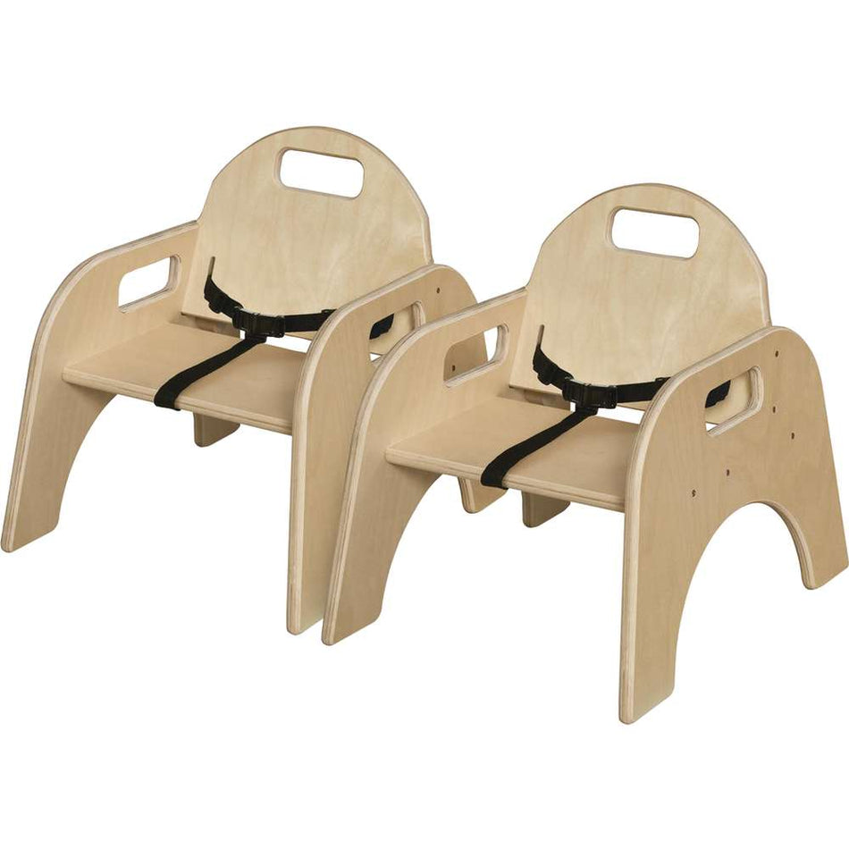 Woodie, 11" Seat Height, Set of 2 w/Belt (WD-80112BT)