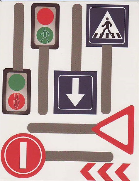 Road Safety Stickers  4"