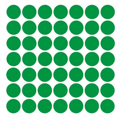 Colored Round Stickers 1/2"  - 32 Sheets