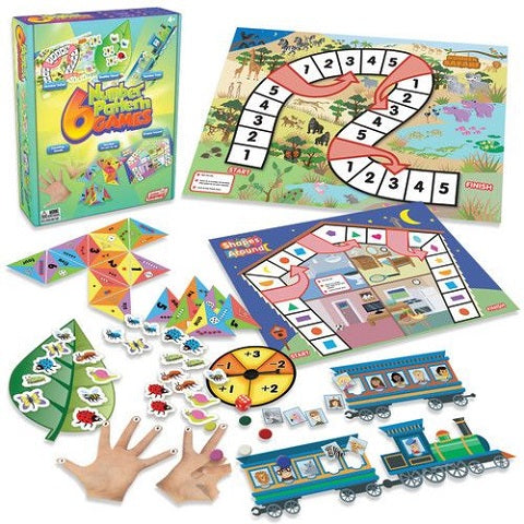 6 Number Pattern Games,  JRL402