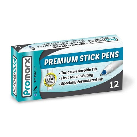 Promarx Tc Ball Pens Blue 1.0Mm Medium Point  Dz