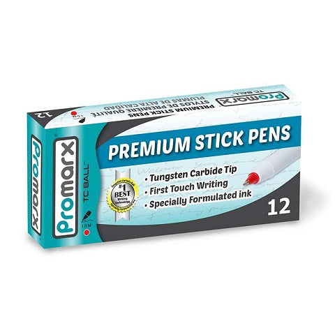Promarx Tc Ball Pens Red 1.0Mm Medium Point  Dz