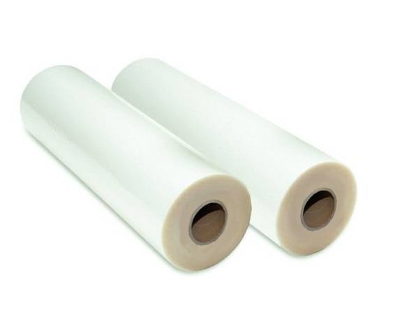 Thermal Laminating Film, Rolls, I Inch Core, 1.3 Mil, 27 Inch x 500 Feet. Carton of 2