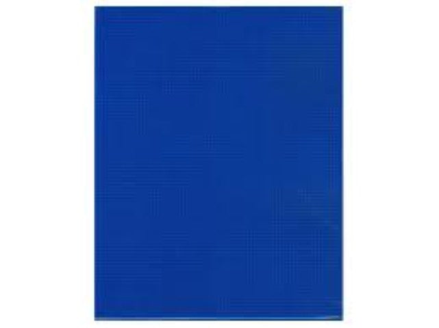#7 Mesh Colored Plastic Canvas - Dark Blue - 10.5 x 13.5- 12/pkg.