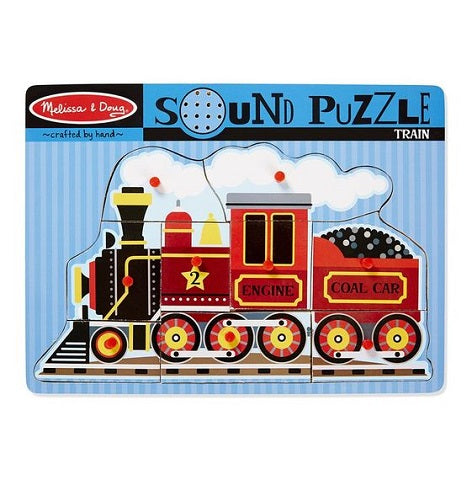 Train Sound Wood Puzzle - 9 Pieces