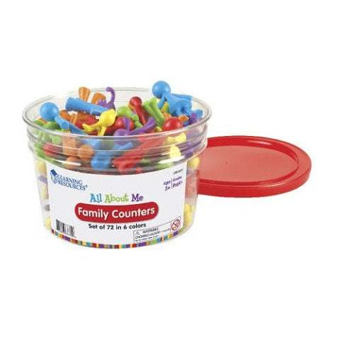 All About Me Family Counters,  LER3372