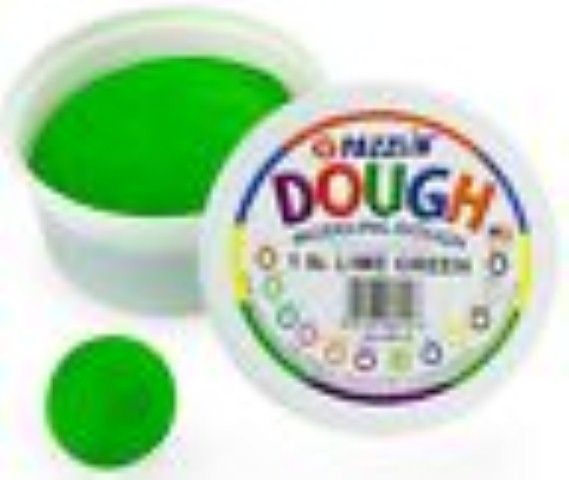 Hygloss Dazzlin Modeling Dough Lime Green 3 Lb Tub HYG-48310
