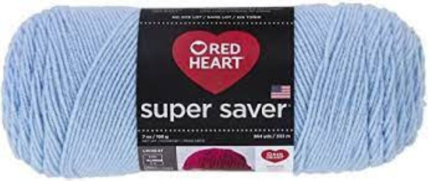 Red Heart Jumbo Super Saver Yarn - Light Blue (064753)