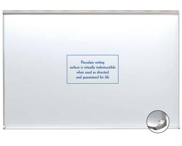 General Purpose 48" x 144" White Magnetic Marker boards With Steel Frame