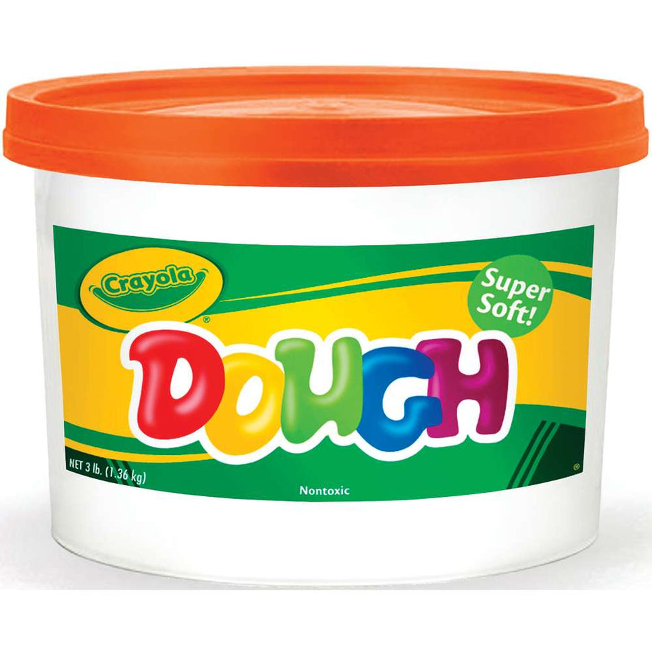 Crayola® Dough 3 lb. Tub, Orange (BIN57-0015-036)