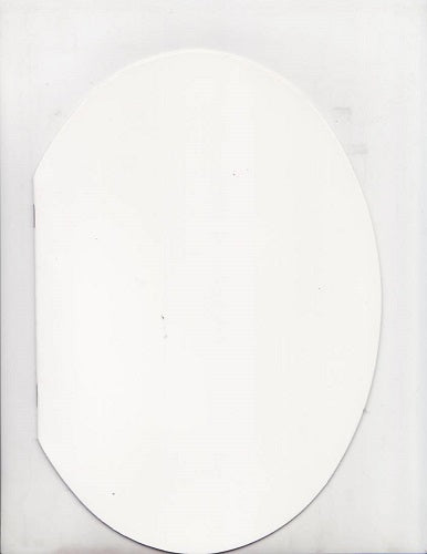 Blank Book Oval 16 Pages 6-3/4"  X 10" -  12/pkg