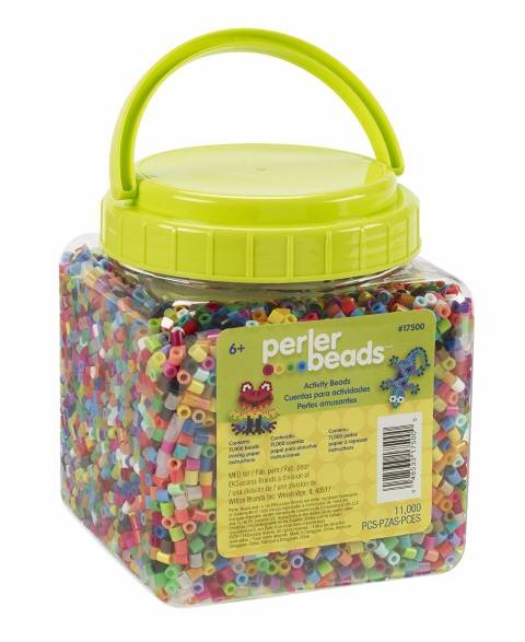 Perler Beads 11,000 Count-Multi-Mix  17500