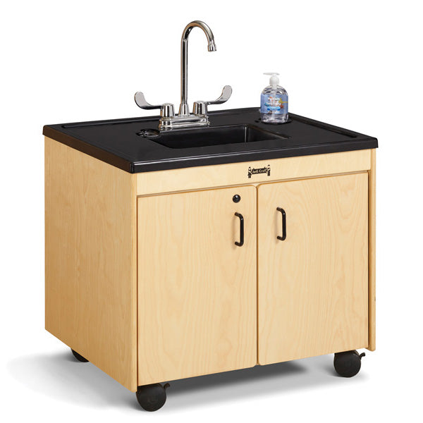 Jonti-Craft® Clean Hands Helper, 26" H Counter, Plastic Sink