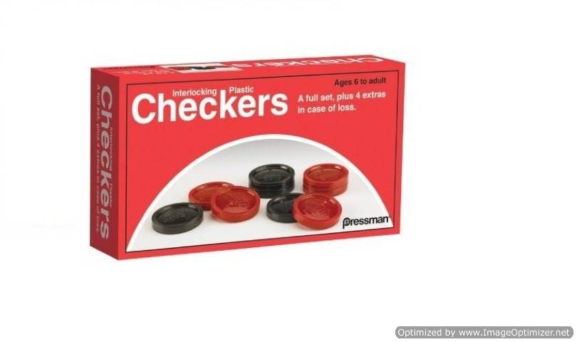 Pressman,  Checkers Pieces Game