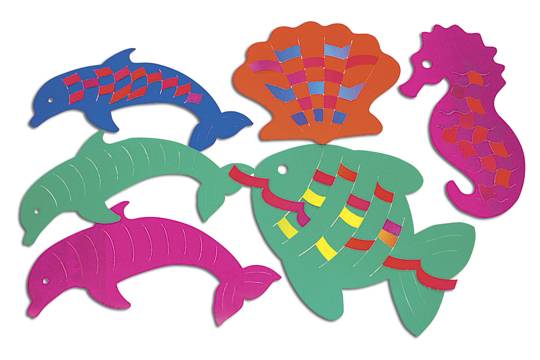 Roylco  Sealife Weaving Mats (R16002)