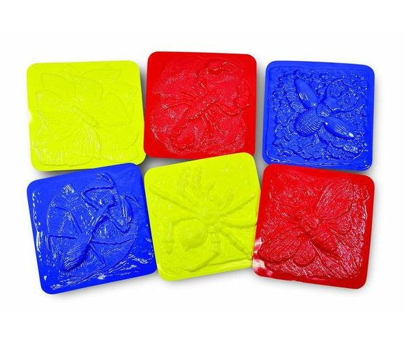 Press and Paint: Spider and Insects Plates 6 Pk R52092