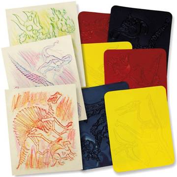 Roylco - Dinosaur Rubbing Plates, R-5823