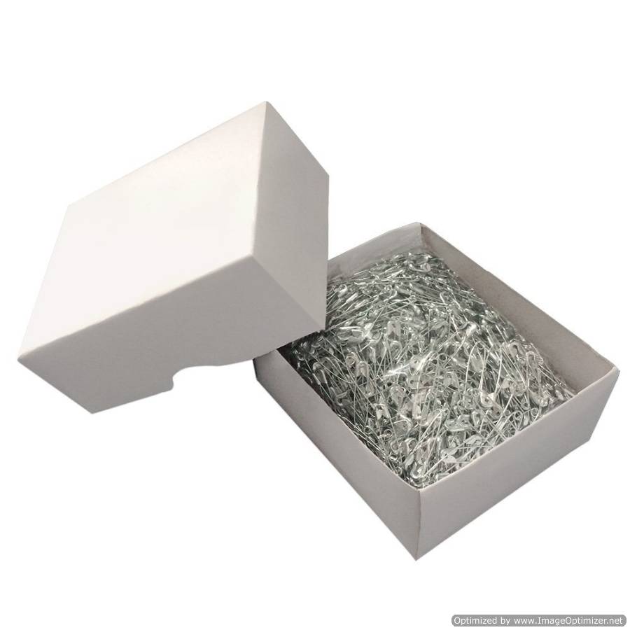 #2 Safety Pins  1-1/2" length Silver color - 10 gross (Package of 1440)