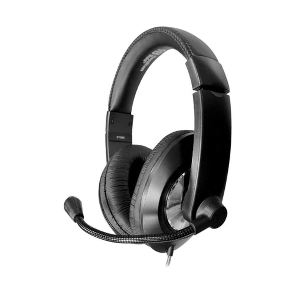 Smart-Trek™ Deluxe Stereo Headset with Volume Control and 3.5mm TRRS Plug  WITH MICROPHONE