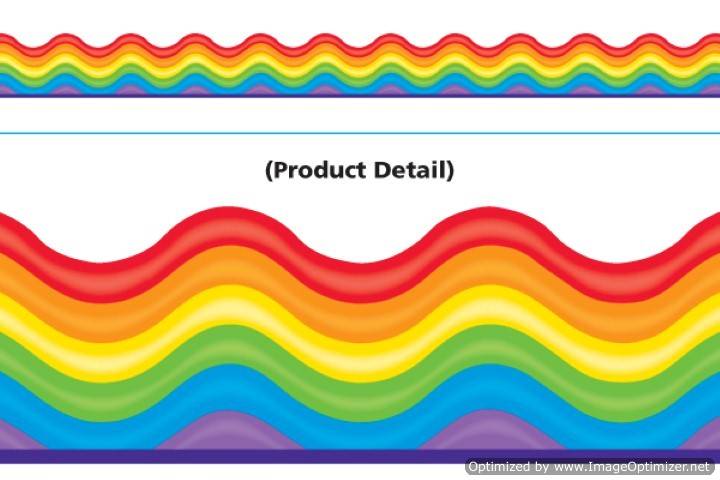 Trend Enterprises Rainbow Promise Terrific Trimmers  (T-92703)