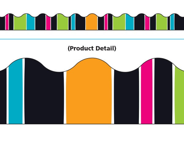Trend Enterprises Stripe-tacular Groovy Terrific Trimmers  (T-92830)