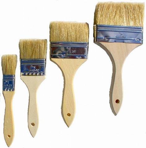 Utility Bristle Varnish Brush 1.5-inch