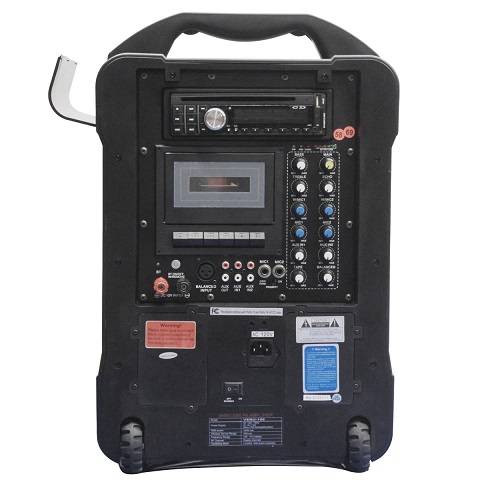 Classroom Wireless PA System - CD, Cassette, MP3, Rechargeable