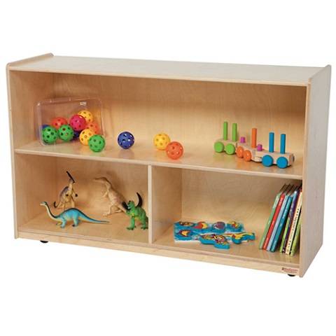 Wood Designs Children Versatile wood Storage Unit Natural Color, 30"H, WD-13030